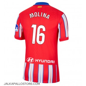 Atletico Madrid Nahuel Molina #16 Kotipaita 2024-25 Lyhythihainen